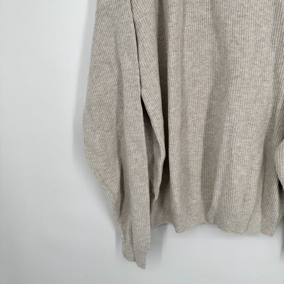 Eddie Bauer Vintage Men's Cream Sweater Size‎ Large - Picture 4 of 4